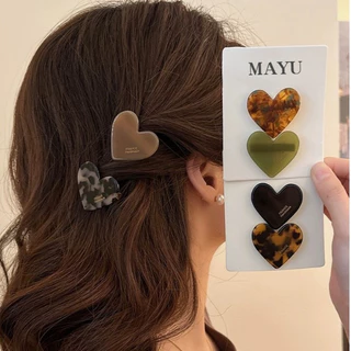 กิ๊บติดผม Heart France ขนาด 4cm. กิ๊บผม กิ๊บหนีบผม