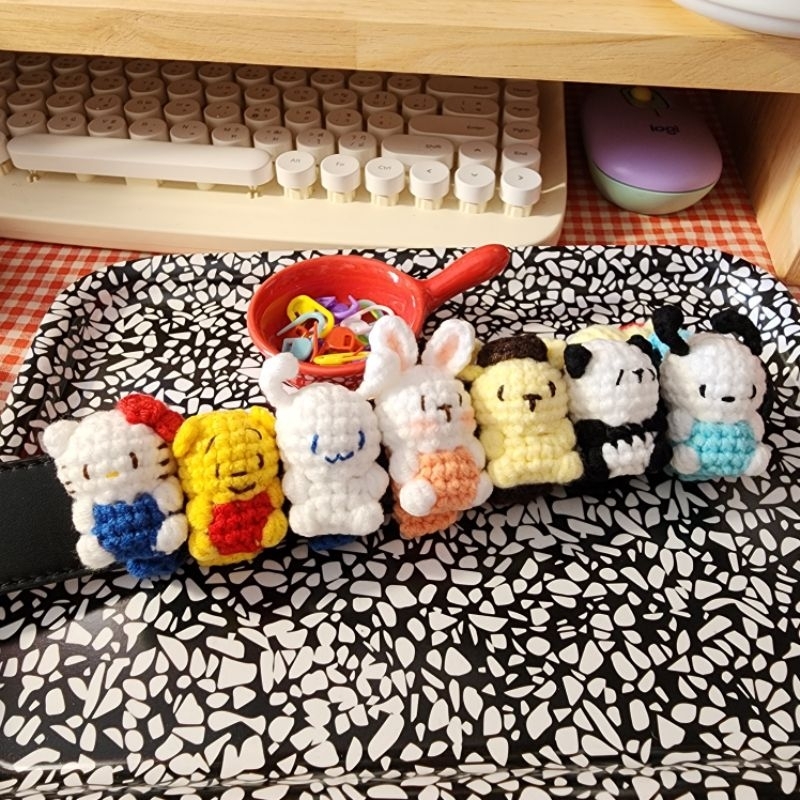 📮ส่งทุกอังคารและศุกร์📮สายรัดเข็มขัดไหมพรมkitty and friends