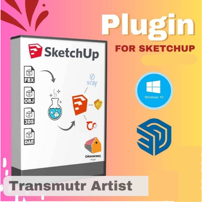 Transmutr Artist (ปลั๊กอินแปลงไฟล์ 3D) 2022-2024