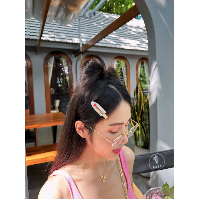 🩷กิ้ฟหนีบผมหน้าม้า สุดพิเศษ! ติดชื่อตัวเอง+ตกแต่งฟรี อ่านรายละเอียดก่อนสั่ง ( ได้ 1 คู่=2 ชิ้นค่ะ) #ไม่รวมกล่อง💕 - รูปที่ 7