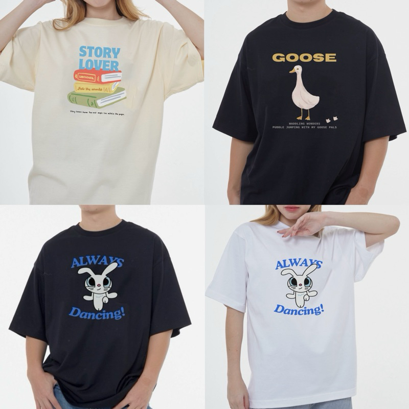 เสื้อยืดโอเวอร์ไซส์ Myyoungs