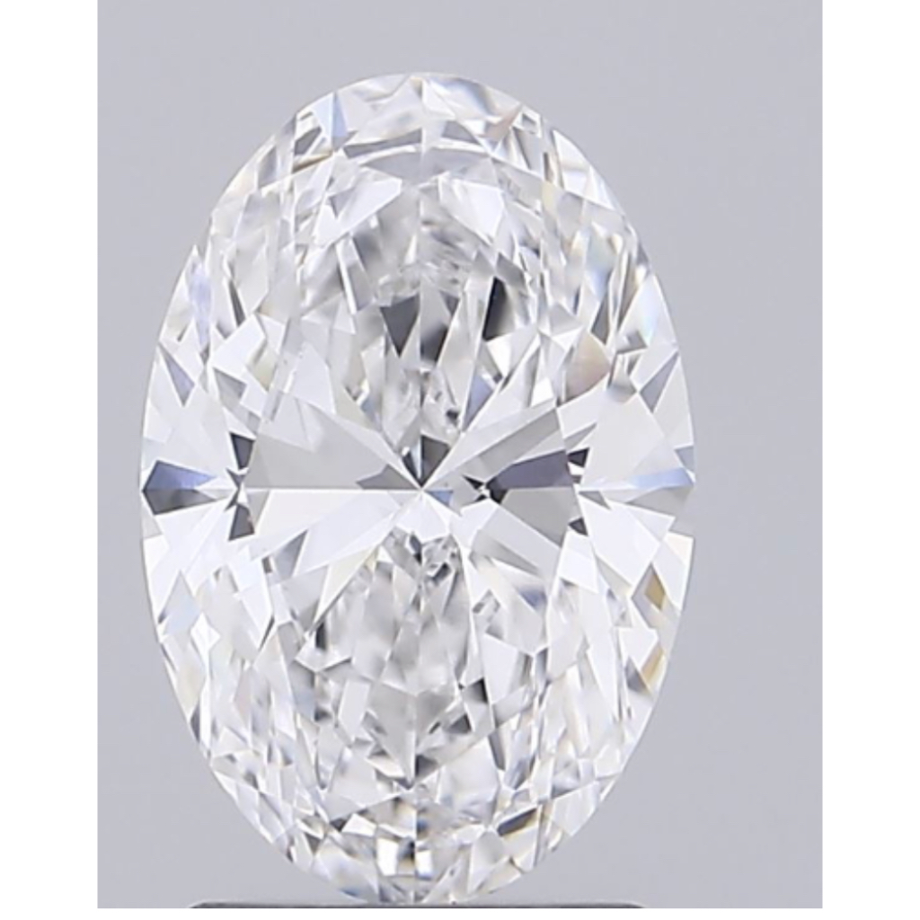 เพชร OVAL 2.02 ct D VVS1 Lab Grown Diamond พร้อมใบเซอร์ IGI - IGI Certified