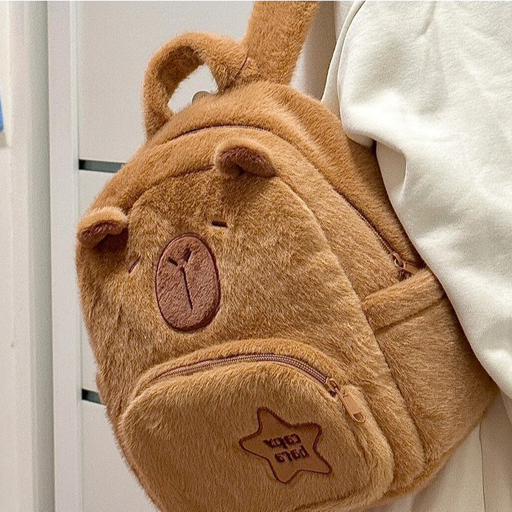 พร้อมส่งกระเป๋าเป้ คาปิบารา Capybara หมามะพร้าวสุดน่ารัก