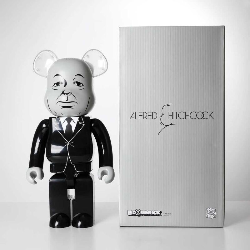 Medicom Bearbrick Alfred Hitchcock Be@rbrick 400%&100% ของแท้