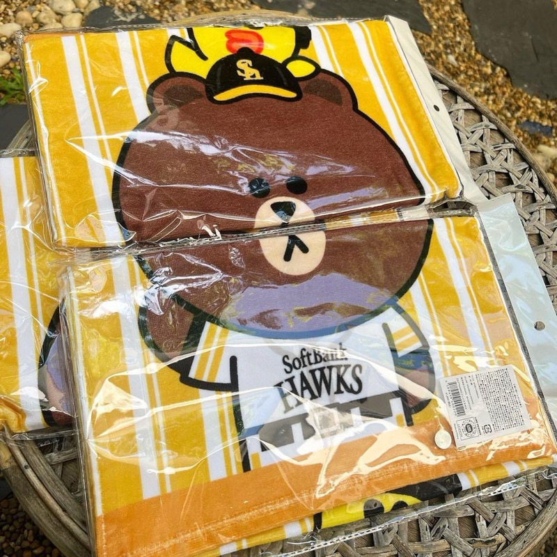 พร้อมส่ง 🇯🇵 LINE FRIENDS X SOFTBANK HAWKS JAPAN 🇯🇵🇯🇵 คอลเลคชั่นไลน์เฟรนด์ญี่ปุ่น