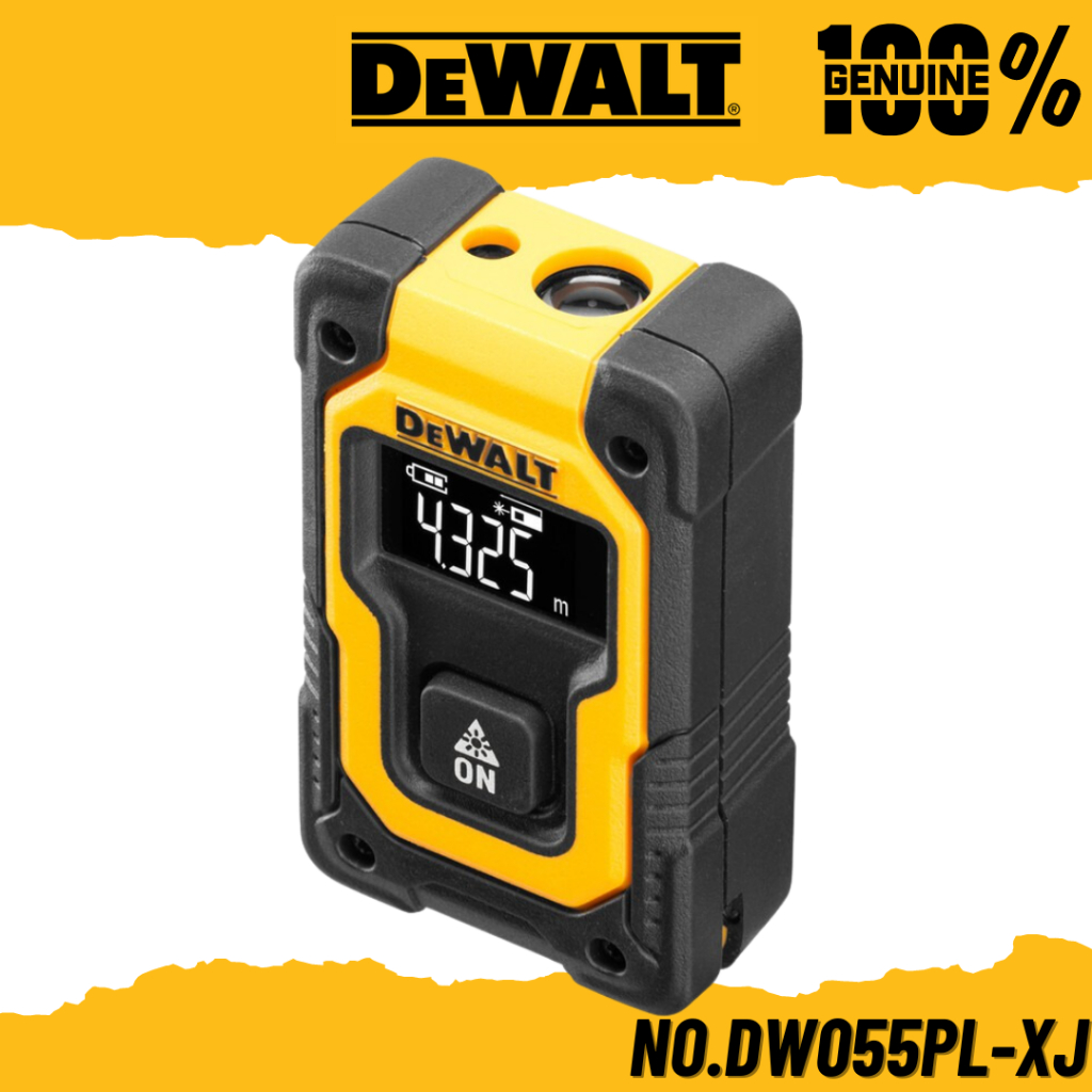 DEWALT เลเซอร์วัดระยะ 16 เมตร No.DW055PL-XJ