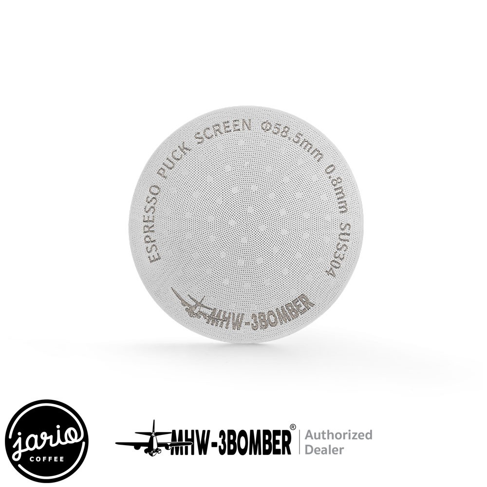 JARIO x MHW-3BOMBER Espresso Puck Screen แผ่นช่วยกระจายน้ำ สำหรับด้ามชงเอสเปรสโซ่