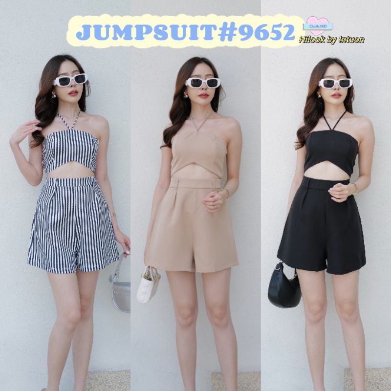 Hilook by Intuon จั้มสูทขาสั้น 🩷 #9652 🩷