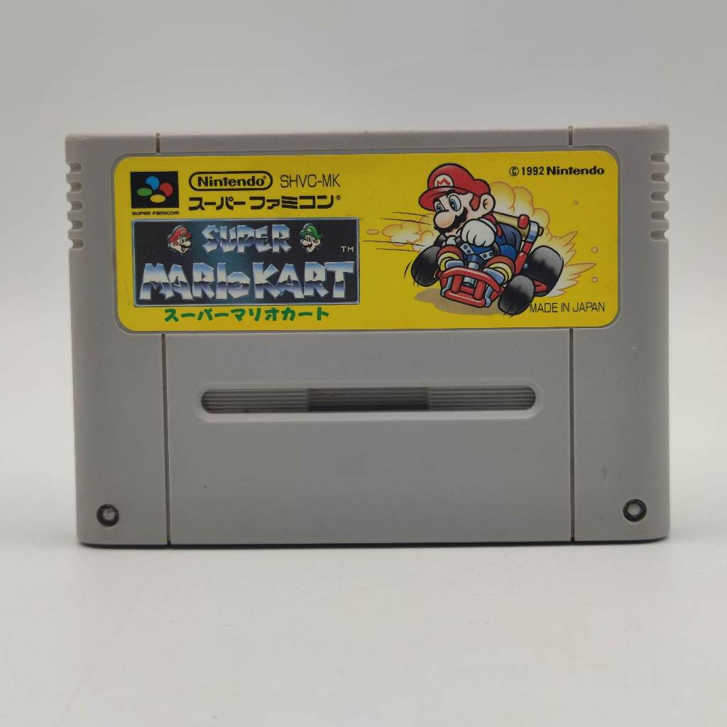 Super Mario Kart [SFC] ตลับแท้ เล่นได้ Nintendo Super Famicom