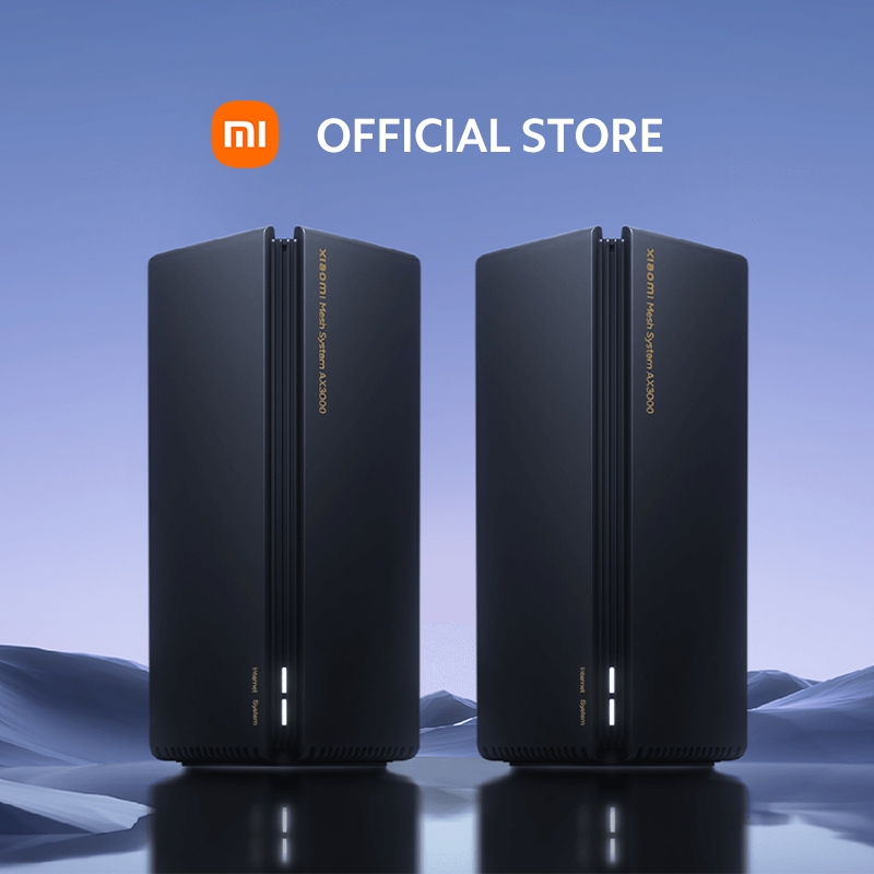 Xiaomi Mesh System AX3000 Wi-Fi 6｜ ความเร็วไร้สายที่เร็วสุดถึง 2,976Mbps｜แบนด์วิธสูงที่ 160MHz