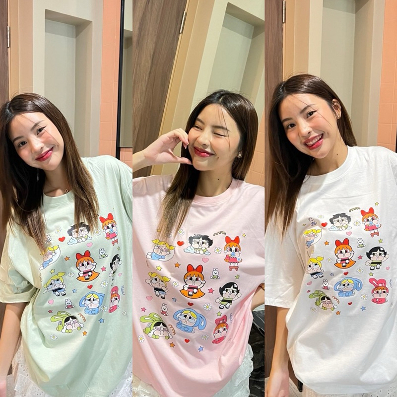 SIS.ON | พร้อมส่ง Oversize เสื้อยืดโอเวอร์ไซส์ kancha เพาเวอร์พับเบบี้