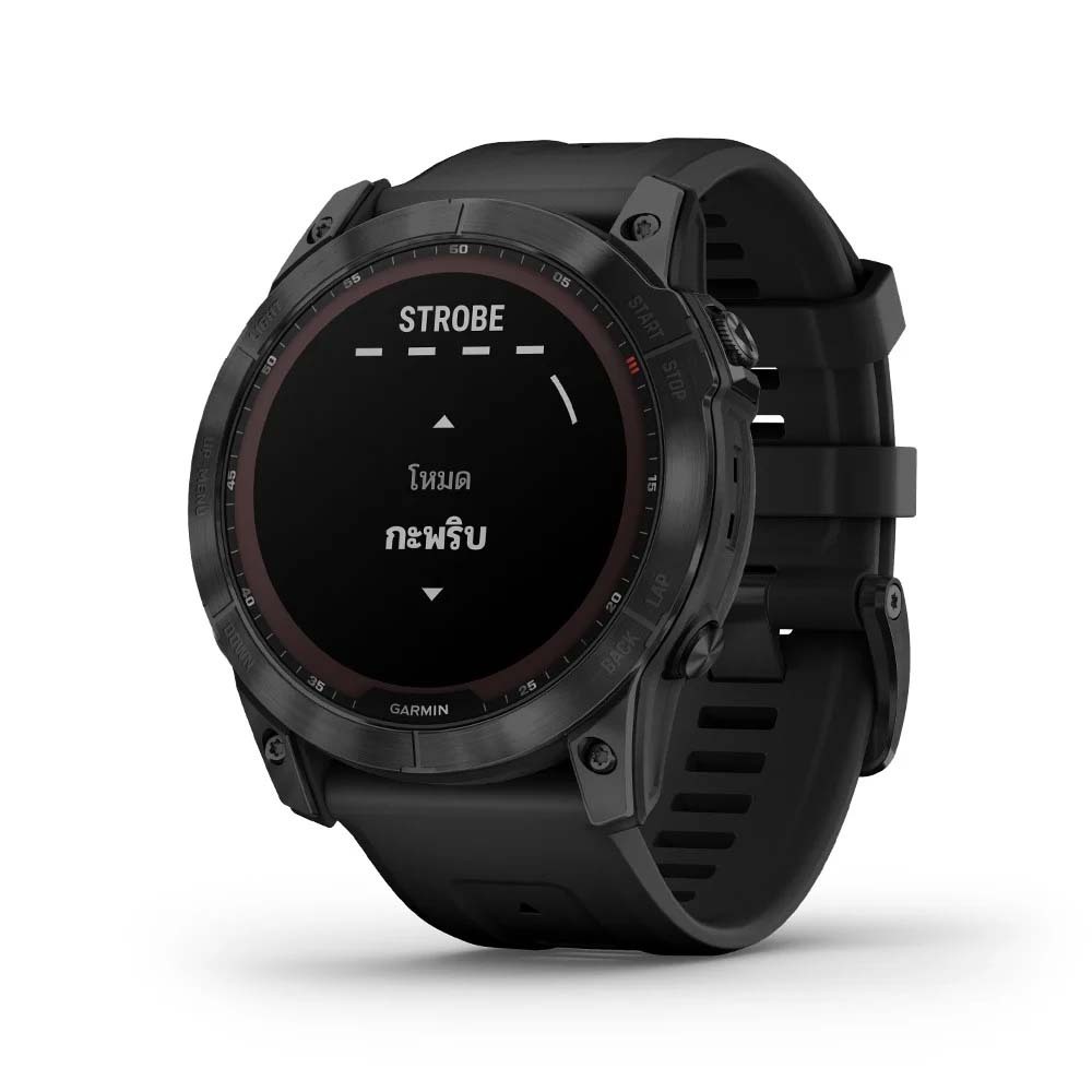 นาฬิกาสมาร์ทวอทช์ Garmin fenix 7X ตอบรับความท้าทายกลางแจ้งหรือกีฬาด้วยนาฬิกา GPS แบบมัลติสปอร์ต