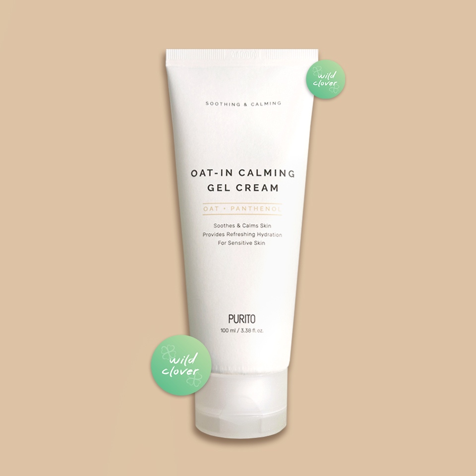 PURITO : แท้สแกนได้ exp.2027 oat in calming gel cream 100ml