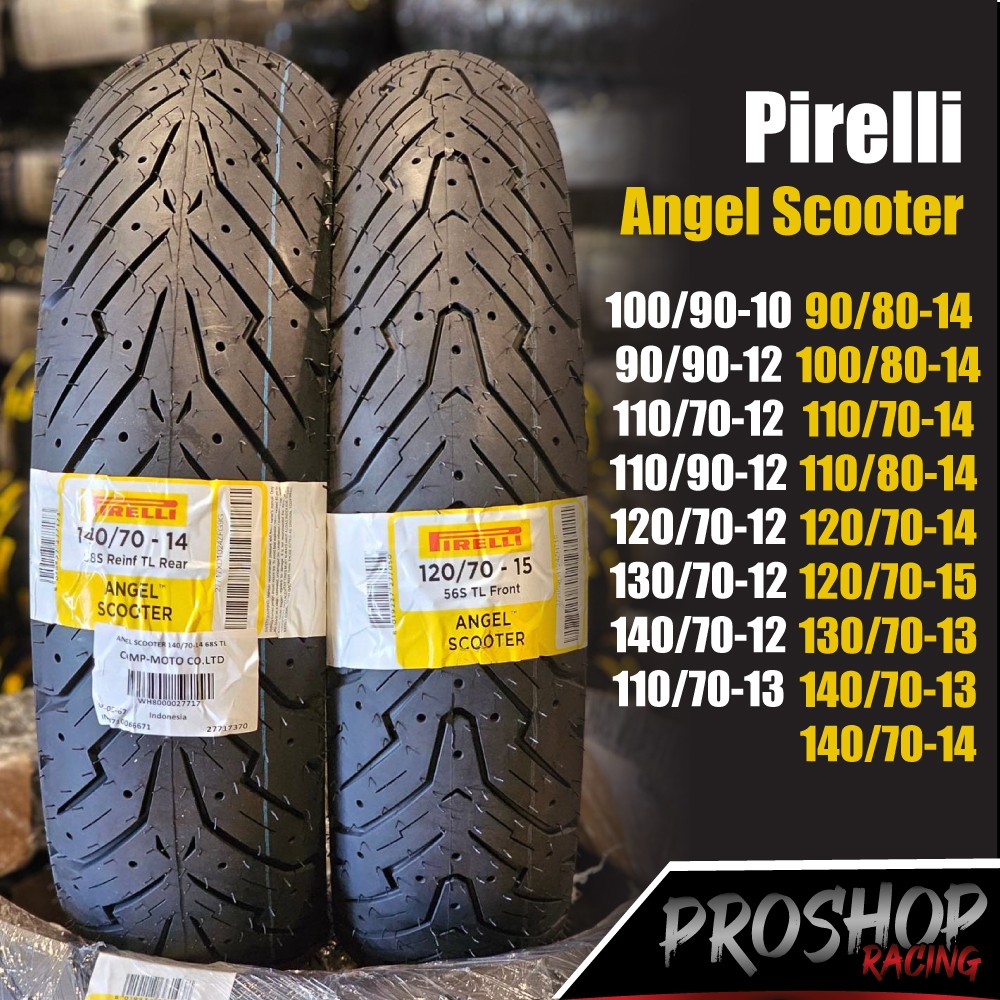 ยาง Pirelli Angel scooter สำหรับ Click Nmax ADV PCX  Aerox Xmax New Forza 300 C400 Filano Lead Vespa