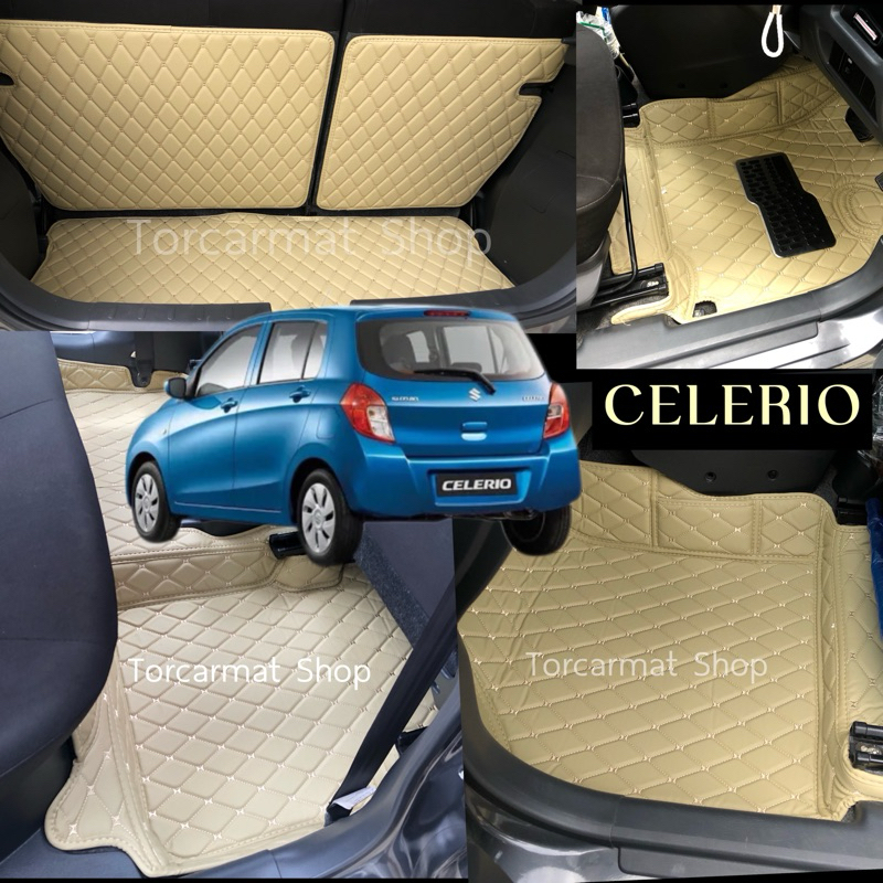 (แถมฟรี!!หมอนรองคอ+สายคาดเบลท์)CELERIO พรม6D7D(สินค้าพร้อมส่งจากโรงงาน)
