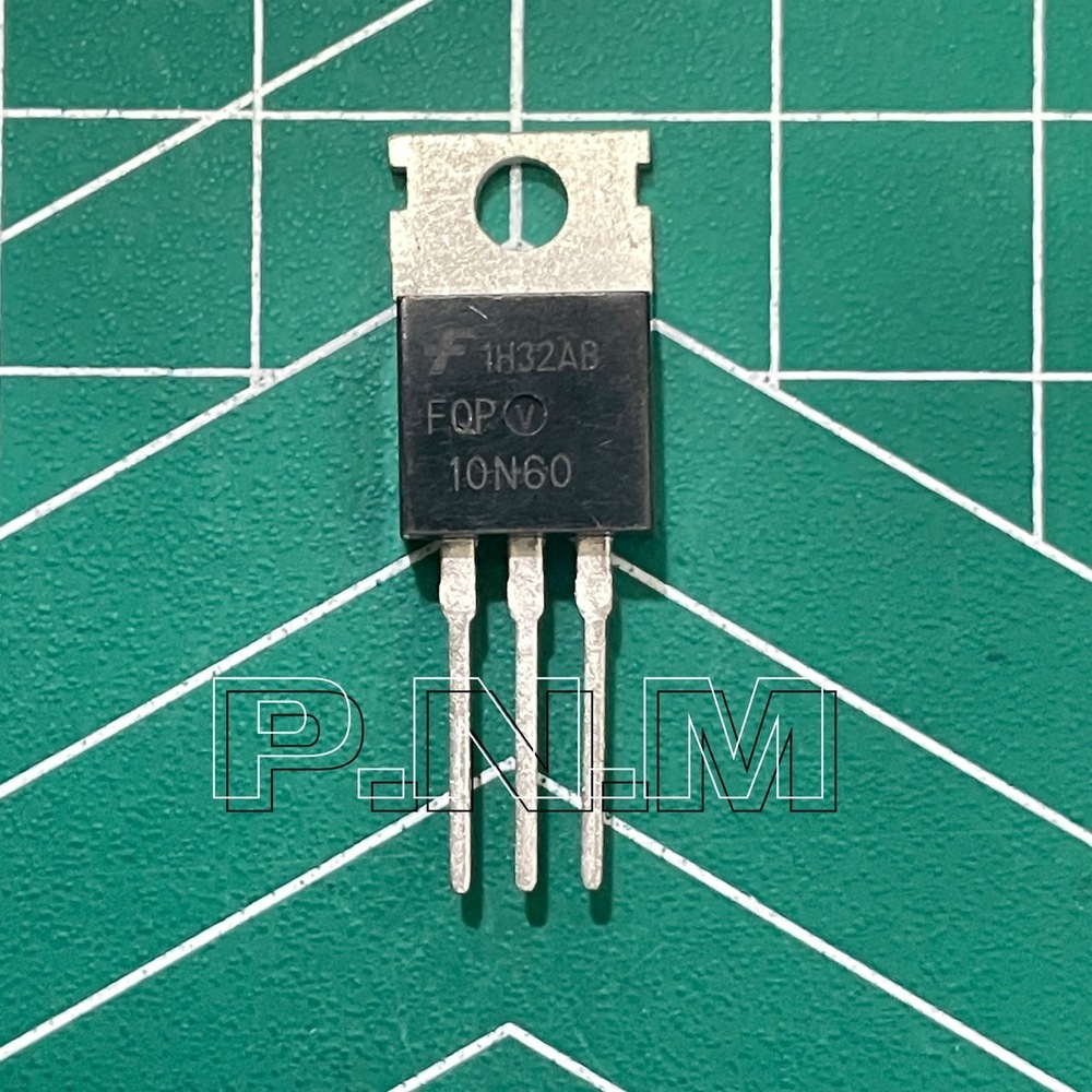 10N60N N-Ch. mosfet 10A 600V พร้อมส่งในไทย ราคาต่อ1ตัว