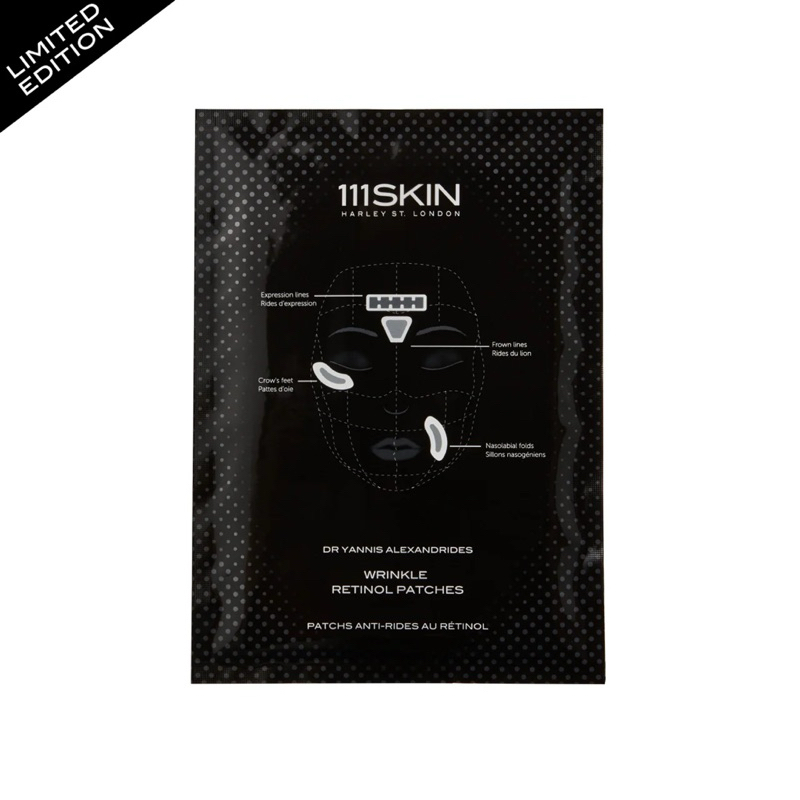 [1880.- เก็บ code ] จึ้งมาก limited! 111 Skin - Wrinkle Retinol Patches มี5ชิ้น