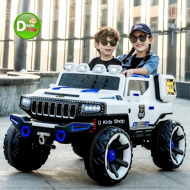 YV2 ใหญ่ 2 ที่นั่ง รถแบตเตอรี่เด็ก รถเด็กนั่งทรง HUMMER Model ขับเคลื่อน 4 ล้อ 4×4 รุ่นใหม่ล่าสุด MN20455 ราคา ถูกที่สุด ดีลบีเคเค แกลเลอรีภาพที่ 8