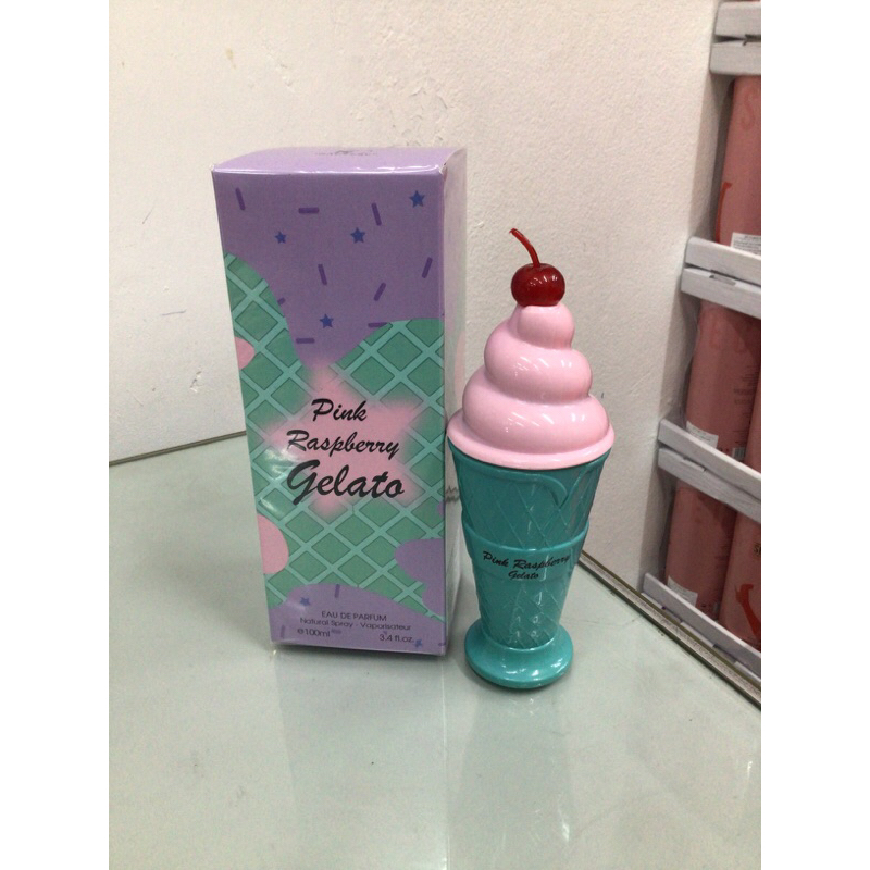 น้ำหอมPink Van Raspberry gelato ขนาด 100 ml.