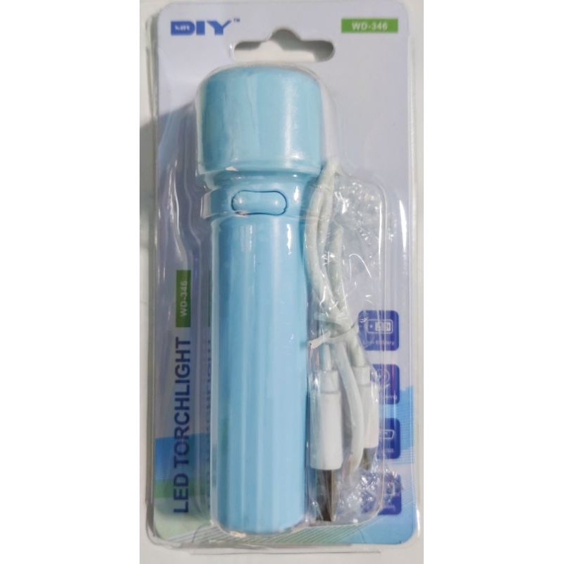 ไฟฉาย Mr.diy  new ขนาดเล็ก เเต่ความสะว่างไม่เล็ก พกพาง่าย ช๊าจไฟได้ วัสดุดีมาก