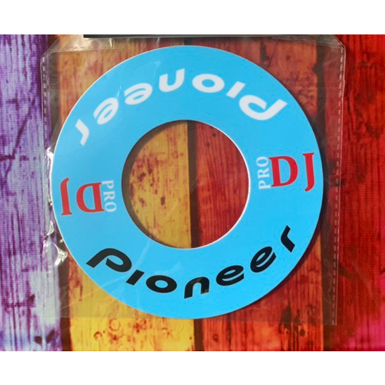 Skin jog สีฟ้าลาย pioneer dj Size "L" ddj1000 , ddj1000srt cdj800 cdj 850 cdj900 cdj2000 FLX6