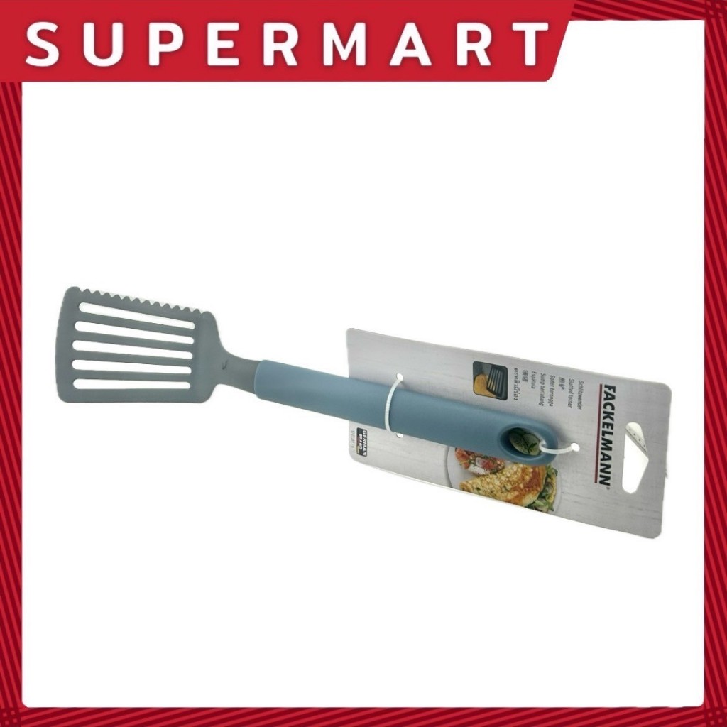 SUPERMART Fackelmann PBT Slotted Turner with PP Handle #1327063