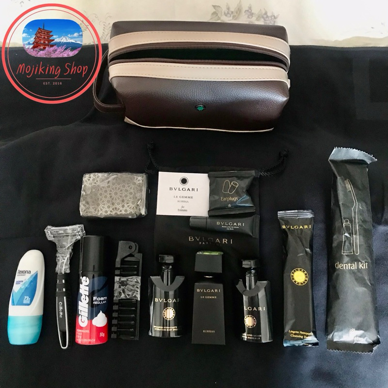**NEW**👱🏻‍♂️🛩️Amenity kit of Emirates Airways 👱🏻‍♂️(Travel Set [First Class🛩️] สำหรับผู้ชาย)