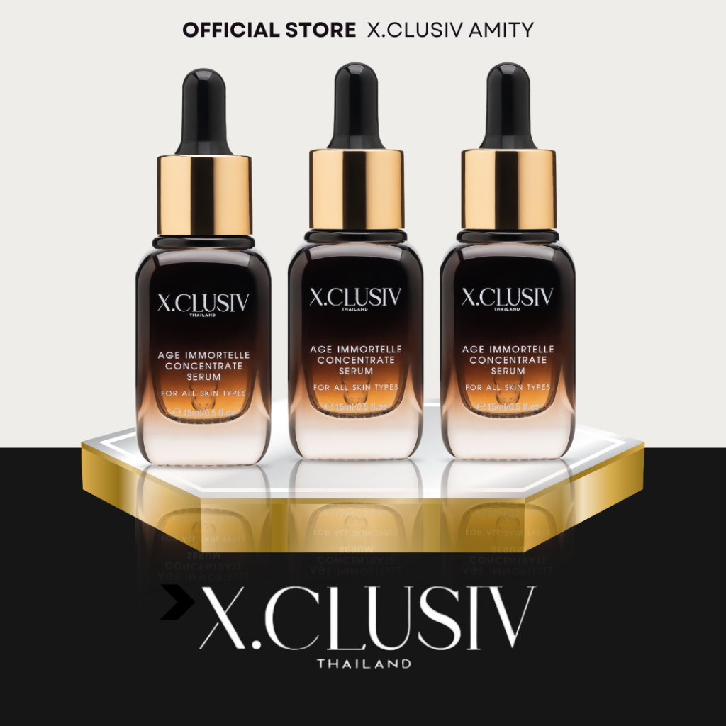 ผลิตภัณฑ์เซรั่มบำรุงผิว X.CLUSIV Age Immortelle Concentrate Serum