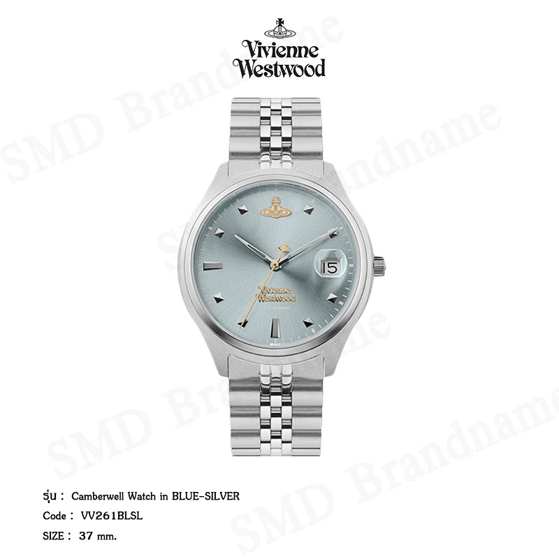 Vivienne Westwood นาฬิกาข้อมือ รุ่น Camberwell Watch in BLUE-SILVER Code: VV261LBLSL