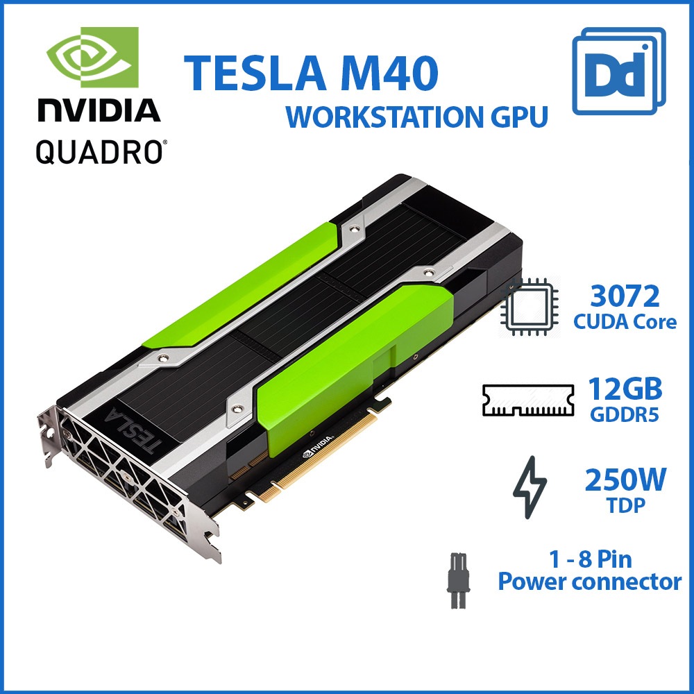 NVIDIA TESLA M40 12GB Workstation accelerator card