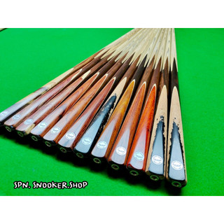 ไม้คิวสนุ๊กเกอร์ ท่อนเดียว รุ่น SPN HANDMADE CUEs in Thailand