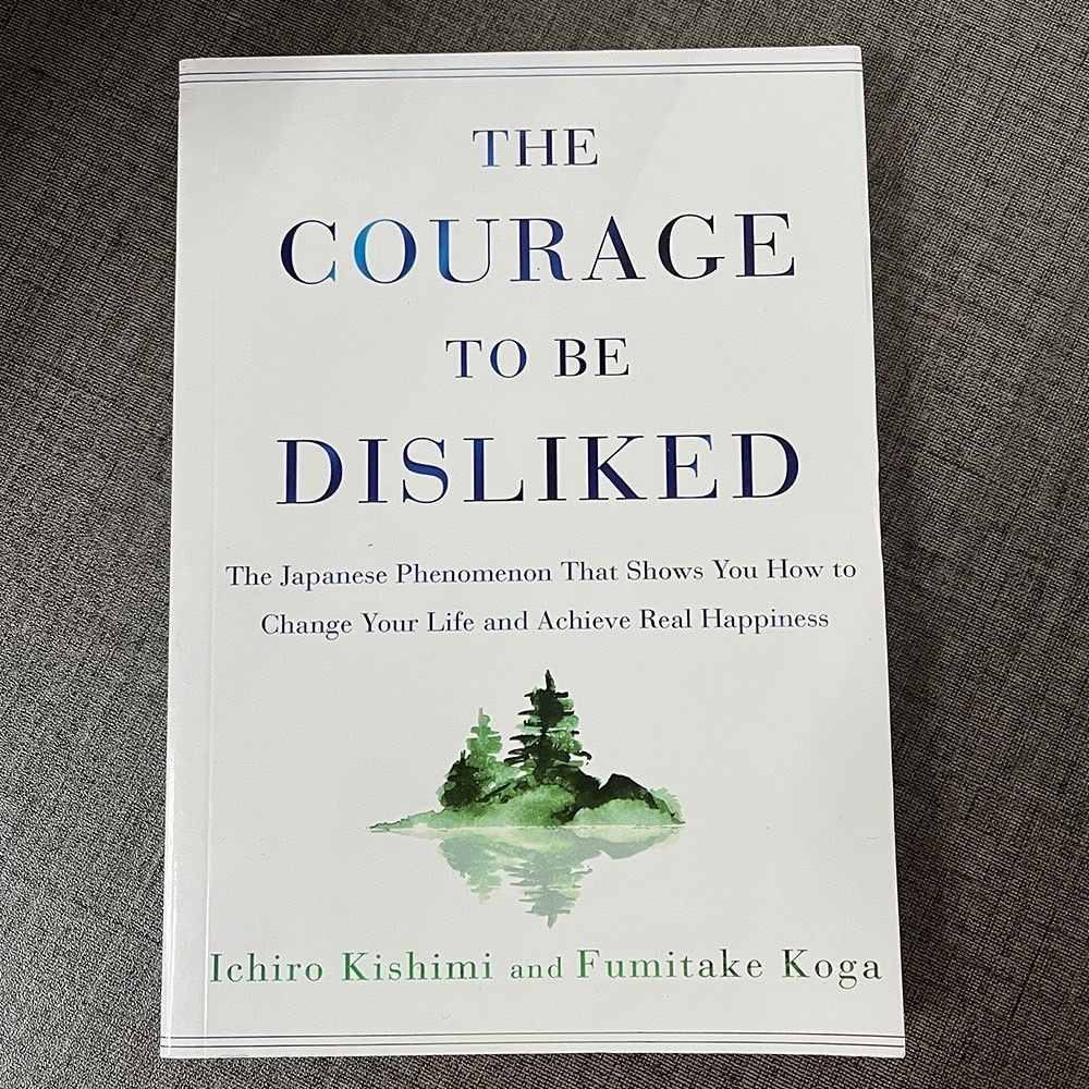 พร้อมส่งจากไทย หนังสือภาษาอังกฤษ【English Book】The Courage to Be Disliked by Ichiro Kishimi Motivational self-help book