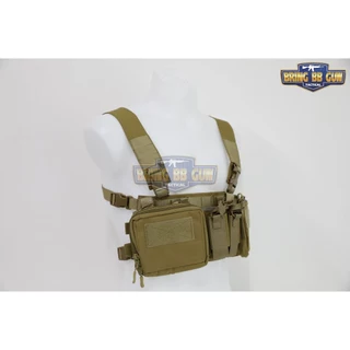BR4 M4 Chest Rig สายโยงบ่า มี5สีให้เลือก สีดำ สีทราย สีเขียว สีมัลติแคม สีมัลติแคมดำ BR4