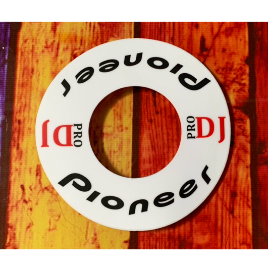 Skin jog สีขาว ลาย pioneer dj Size "L" ddj1000 , ddj1000srt cdj800 cdj 850 cdj900 cdj2000 FLX6