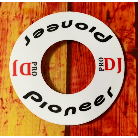 Skin jog สีขาว ลาย pioneer dj Size "L" ddj1000 , ddj1000srt cdj800 cdj 850 cdj900 cdj2000 FLX6