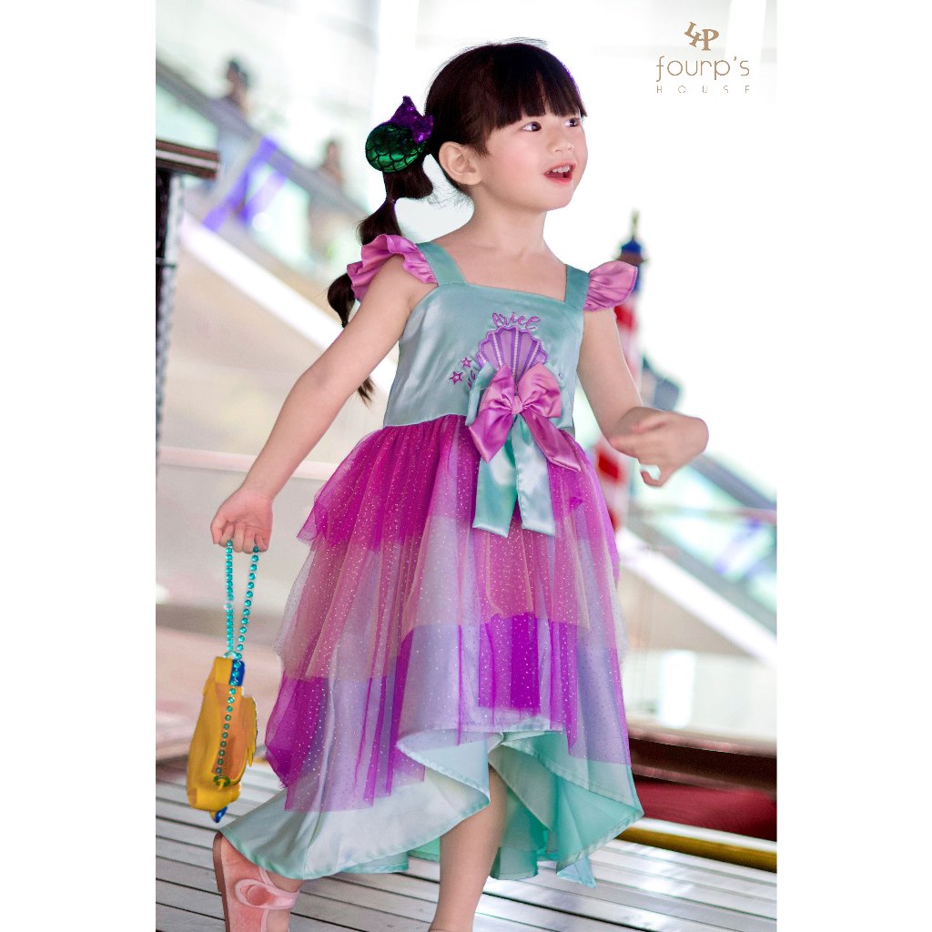 DISNEY PRINCESS : 050141 เดรสเด็กลิขสิทธิ์แท้