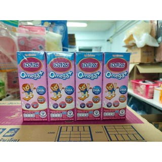UHT S-26 Omega Plus สูตร 3 โอเมก้า กล่องม่วง ( นมกล่องยูเอชที เอส26 โอเมก้า พลัส สีม่วง สูตร 3 ยกลัง36 กล่องรสจืด )