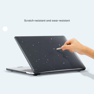 เคสใสกลิตเตอร์สำหรับMacBook Neo13(2026) Air13/15 M1-M5/ Pro13/14/16 M1-M5โน้ตบุ๊ก 💻| เคสแข็งใส่วาวกันรอย+ระบายความร้อนดี