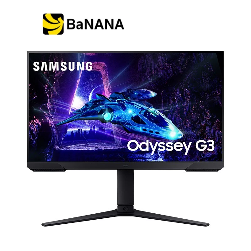 จอมอนิเตอร์ SAMSUNG Odyssey G3 LS24DG302EEXXT Gaming Monitor (VA 180Hz AMD FreeSync) by Banana IT