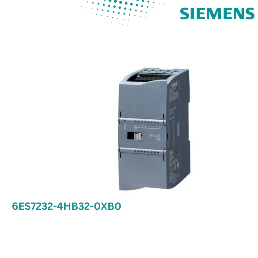 Siemens  6ES7232-4HB32-0XB0 SIMATIC S7-1200, Analog output, SM 1232, 2 AO, +/-10 V, 14-bit resolutio