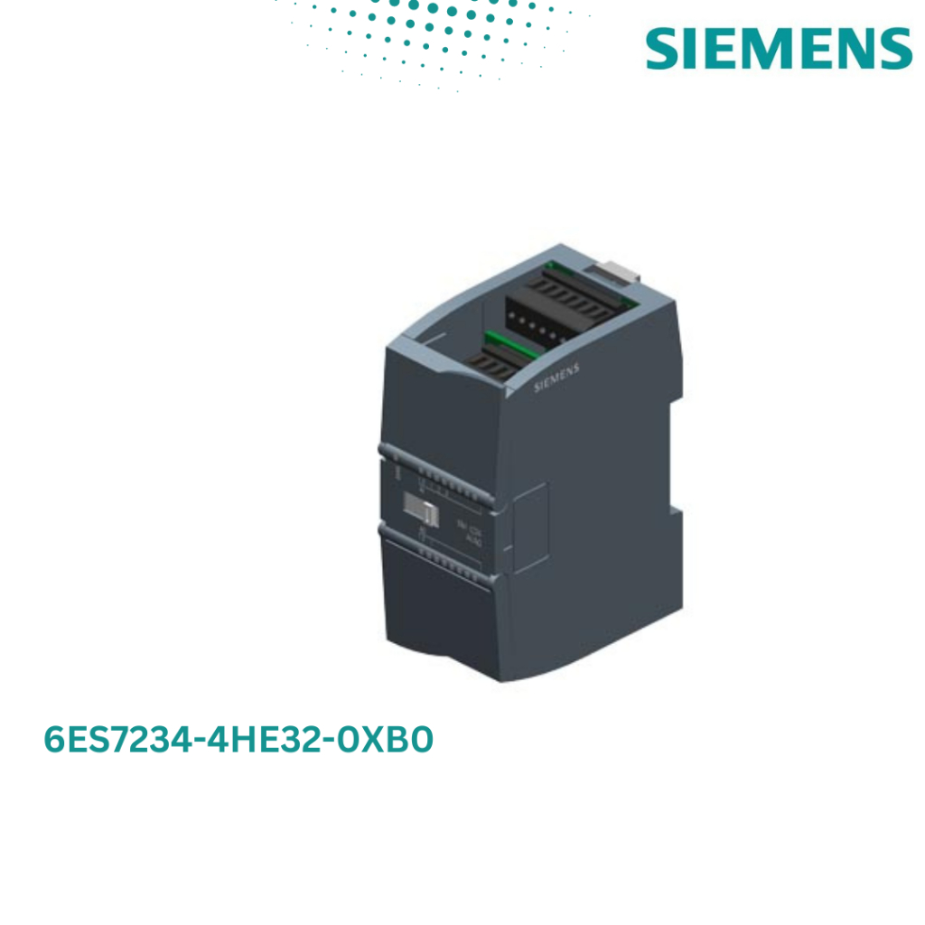Siemens  6ES7234-4HE32-0XB0 SIMATIC S7-1200, analog I/O SM 1234, 4 AI/2 AO, +/-10 V, 14-bit resoluti