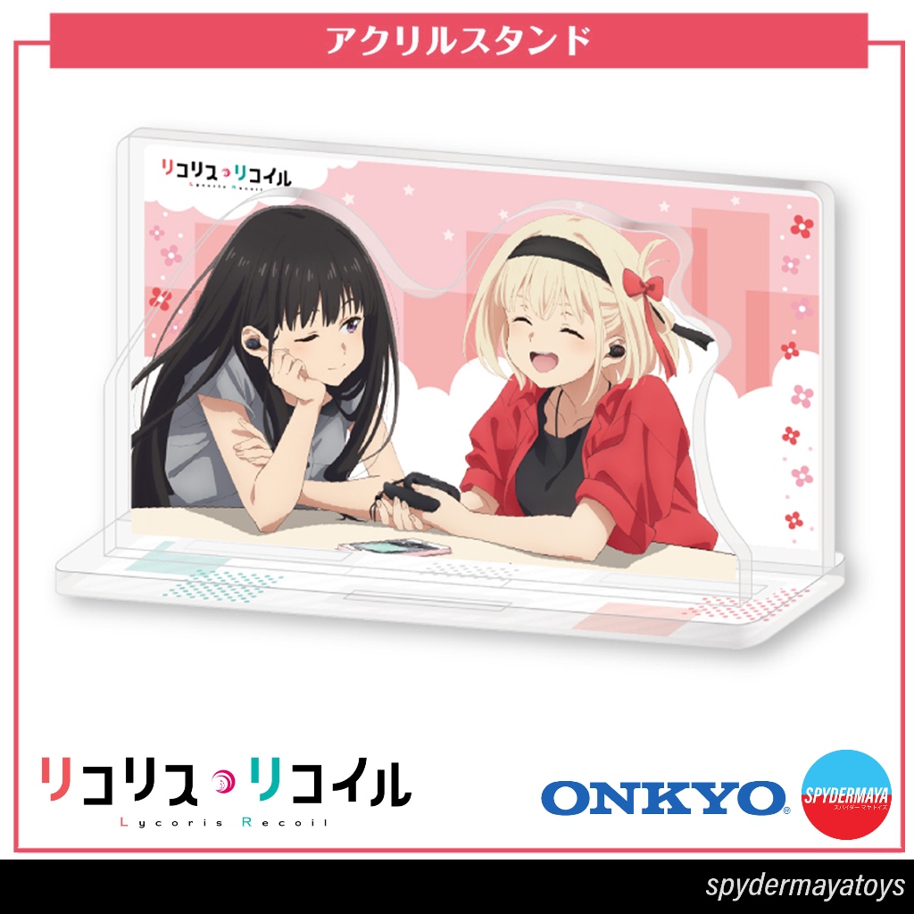[พร้อมส่ง] Chisato Takina Acrylic Stand Lycoris Recoil x ONKYO - Blue Archive - ONKYO