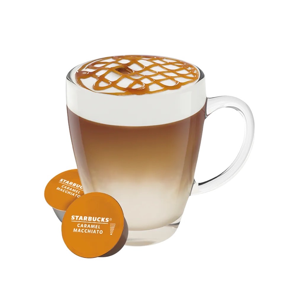 (x3 กล่อง) STARBUCKS CARAMEL MACCHIATO By DOLCE GUSTO  *** นำเข้าจาก EU *** ราคา ถูกที่สุด ดีลบีเคเค แกลเลอรีภาพที่ 5
