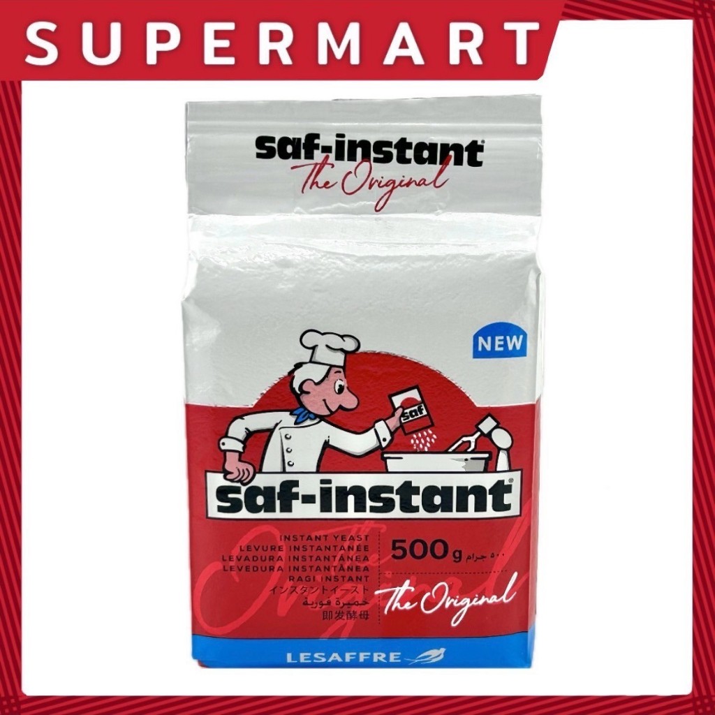 SUPERMART Saf- Instant ยีสต์แห้ง ฉลากแดง ชนิดจืด #1104187
