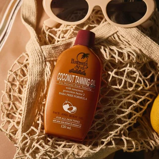 Hawaiian Style Coconut Tanning Oil SPF2 100 ml *2 (2 ขวด) น้ำมันมะพร้าวทาอาบแดดผิวแทนน้ำตาล