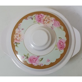 226 ชามลายดอกพร้อมฝาปิด ขนาด 6นิ้ว ราคาใบละ