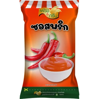 ซอสมะเขือเทศ ซอสพริก เครื่องปรุง เครื่องครัว ขนาด 800 กรัม ตราเฟรช&กรีน