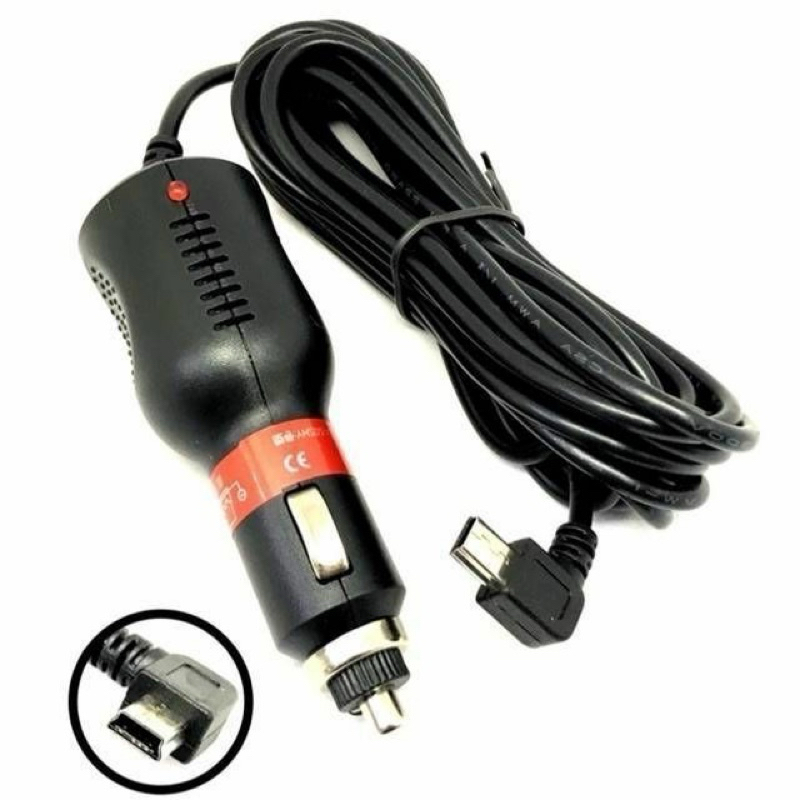 สายชาร์จกล้องติดหน้ารถยนต์แบบหัวงอ