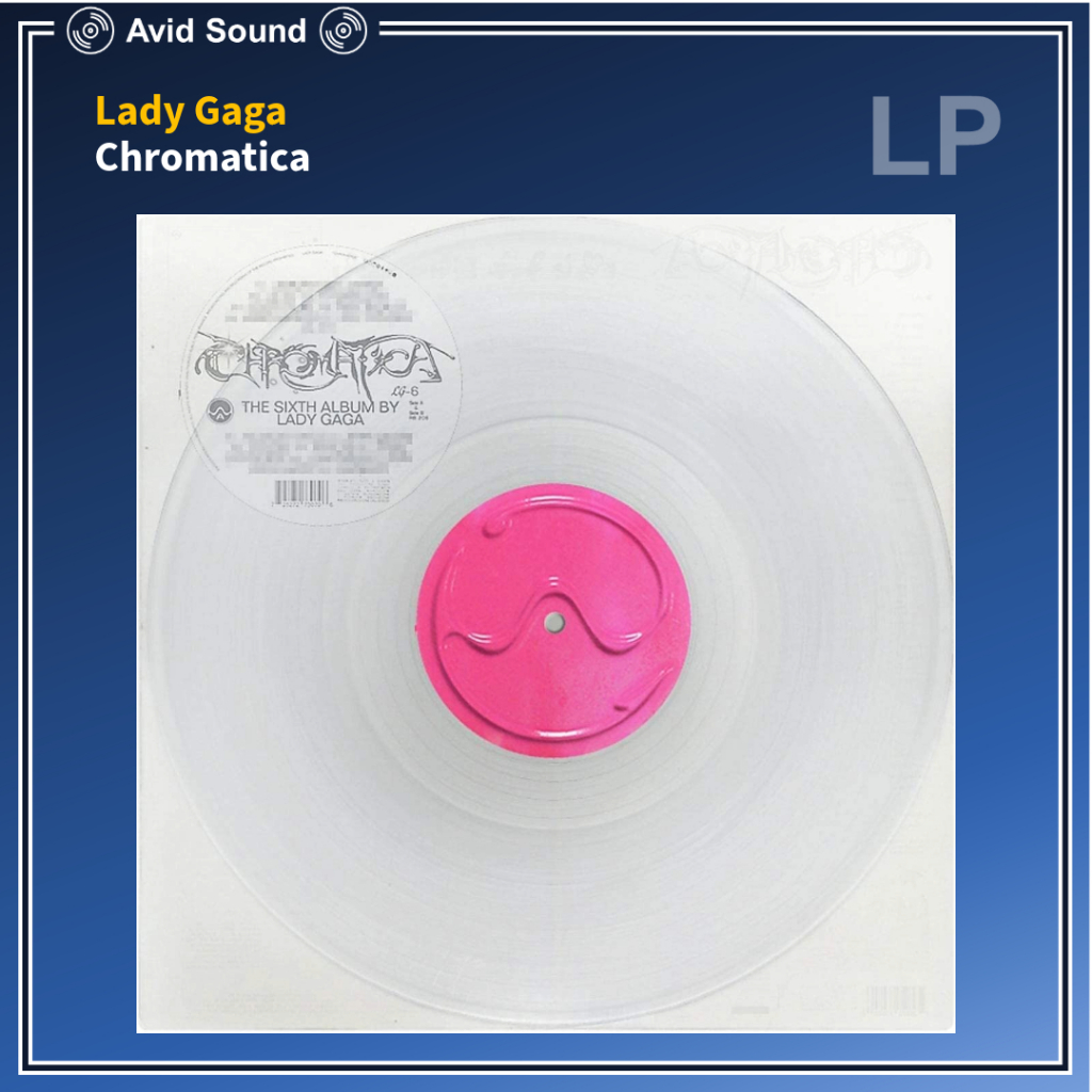 แผ่นเสียง Lady Gaga Chromatica ใหม่ ซีล Vinyl LP