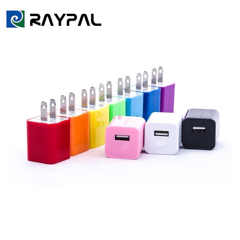 USB Charger หัวชาร์จไฟบ้าน ปลั๊กชาร์จ สุ่มแบบคละสี รุ่นA1285USB – โปรปัง